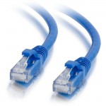 C2G 50ft Cat6a Snagless Unshielded (UTP) Network Patch Ethernet Cable-Blue 50877