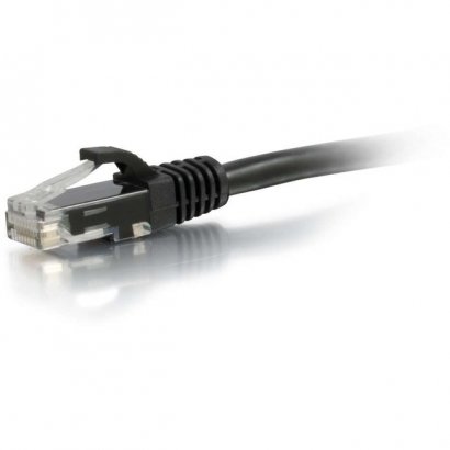 C2G 50ft Cat6a Snagless Unshielded (UTP) Network Patch Ethernet Cable-Black 50881