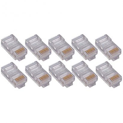 4XEM 50PK Cat5e RJ45 Ethernet Plugs/Connectors 4X50PKC5E