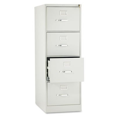 HON H514C.P.Q 510 Series Four-Drawer Full-Suspension File, Legal, 52h x25d, Light Gray HON514CPQ