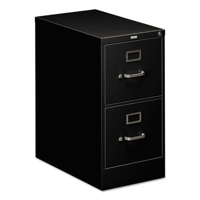 HON 510 Series Two-Drawer Full-Suspension File, Letter, 29h x25d, Black HON512PP