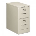 HON 510 Series Two-Drawer Full-Suspension File, Letter, 29h x25d, Light Gray HON512PQ