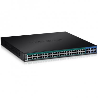 TRENDnet 52-Port Gigabit Web Smart PoE+ Switch (740W) TPE-5048WS