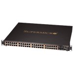 Supermicro 52-Port Layer 2 Gigabit Ethernet Switch with 48 PoE-Capable Ports SSE-G2252P