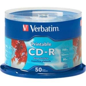 Verbatim 52x CD-R Media 95005