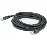 AddOn 5ft RJ-45 (Male) to RJ-45 (Male) Straight Black Cat6A UTP PVC Copper Patch Cable ADD-5FCAT6A-BK