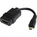 StarTech 5in High Speed HDMI Adapter Cable - HDMI to HDMI Micro - F/M HDADFM5IN