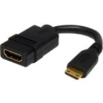 StarTech 5in High Speed HDMI Adapter Cable - HDMI to HDMI Mini- F/M HDACFM5IN