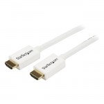 StarTech 5m (16 ft) White CL3 In-wall High Speed HDMI® Cable - HDMI to HDMI - M/M HD3MM5MW