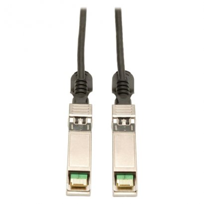 Tripp Lite 5M (16 FT.) Black SFP+ 10Gbase-CU Twinax CopperCable N280-05M-BK