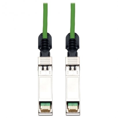 Tripp Lite 5M (16 FT.) Green SFP+ 10Gbase-CU Twinax CopperCable N280-05M-GN