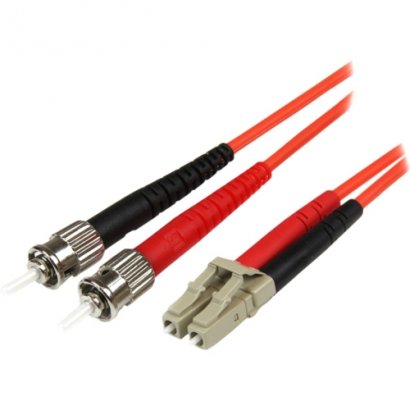 StarTech 5m Multimode 50/125 Duplex Fiber Patch Cable LC - ST 50FIBLCST5