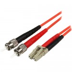 StarTech 5m Multimode 50/125 Duplex Fiber Patch Cable LC - ST 50FIBLCST5