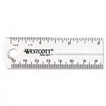 Westcott 6" Clear Ruler ACM45016