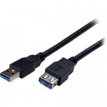 StarTech 6 ft Black SuperSpeed USB 3.0 Extension Cable A to A - M/F USB3SEXT6BK