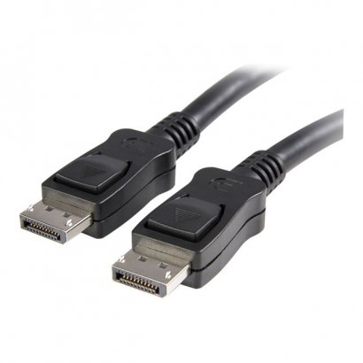 StarTech 6 ft Certified DisplayPort 1.2 Cable with Latches M/M - DisplayPort 4k DISPLPORT6L