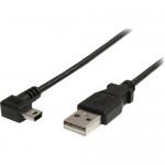 StarTech 6 ft Mini USB Cable - A to Right Angle Mini B USB2HABM6RA