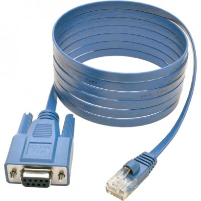 6 ft RJ45 to DB9F Cisco Serial Console Port Rollover Cable P430-006