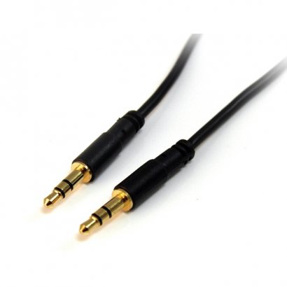 StarTech 6 ft Slim 3.5mm Stereo Audio Cable - M/M MU6MMS