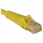 Tripp Lite 6-ft. Cat5e 350MHz Snagless Molded Cable (RJ45 M/M) - Yellow N001-006-YW