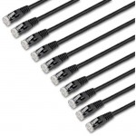 StarTech.com 6 ft. CAT6 Cable - 10-Pack C6PATCH6BK10PK