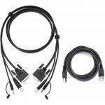 Iogear 6 Ft. DVI, USB KVM Cable Kit with Audio (TAA) G2L702UTAA3