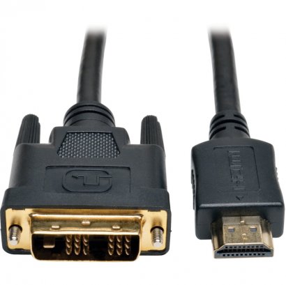 Tripp Lite 6-ft. HDMI to DVI Gold Digital Video Cable (HDMI-M / DVI-M) P566-006