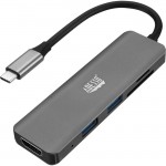 Adesso 6 in 1 USB-C Multiport Docking Station AUH-4020