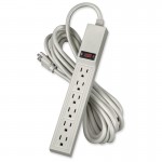 Fellowes 6 Outlet Power Strip w/15' Cord 99026