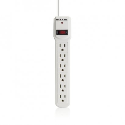 Belkin 6-Outlet Surge Protector with 3-foot Power Cord F5C047