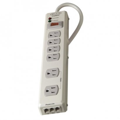 Belkin 6 Outlet Surge Suppressor F9H620-06-MTL