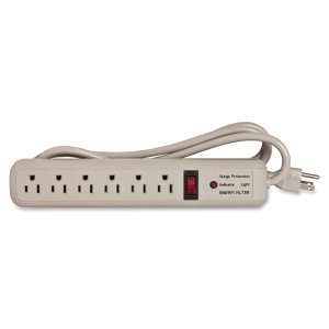 6-Outlets Surge Suppressor 25102