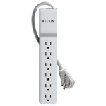 Belkin 6-Outlets Surge Suppressor BSE600-06BLK-WM