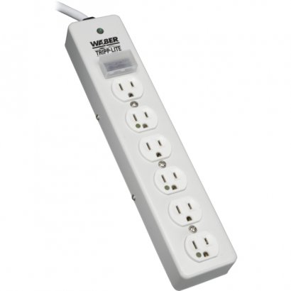 Tripp Lite 6-Outlets Surge Suppressor SPS610HGRA