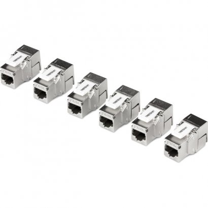 TRENDnet 6 Pack Cat6a RJ-45 Shielded Keystone Jack TC-K06C6A