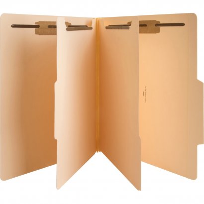 Business Source 6-Part Manila Classification Folders 17223