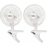 Lorell 6" Personal Clip-On Fan 44552BD