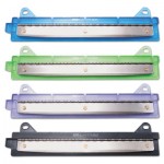 6-Sheet Binder Three-Hole Punch, 1/4" Holes, Assorted Colors AVTMCG600AS