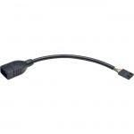 6" USB 2.0 A Female to USB Motherboard 4-PIN IDC Header Cable U024-06N-IDC