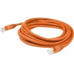 AddOn 6.5ft Non-Terminated Shielded Orange Cat6 STP Plenum-Rated Copper Patch Cable ADD-6-5FCAT6SP-OE