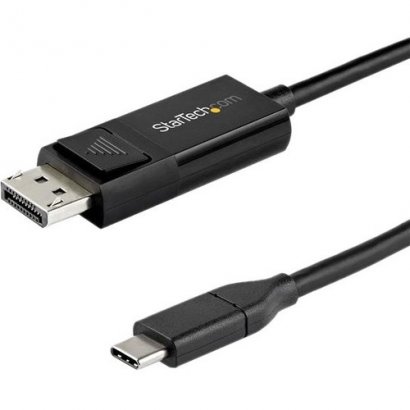StarTech.com 6.6 ft. (2 m) USB-C to DisplayPort 1.4 Cable - Bi- Directional CDP2DP142MBD