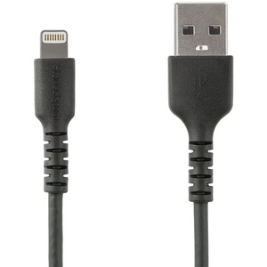 StarTech.com 6.6 ft. (2 m) USB to Lightning Cable - Apple MFi Certified - Black RUSBLTMM2MB