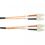 Black Box 62.5-Micron Multimode Value Line Patch Cable, SC-SC, 5-m (16.4-ft.) FO625-005M-SCSC