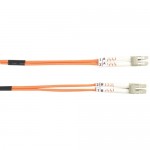 Black Box 62.5-Micron Multimode Value Line Patch Cable, LC-LC, 1-m (3.2-ft.) FO625-001M-LCLC