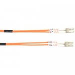 Black Box 62.5-Micron Multimode Value Line Patch Cable, LC-LC, 2-m (6.5-ft.) FO625-002M-LCLC