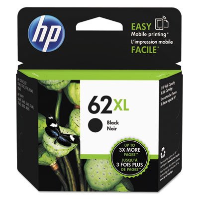 HP C2P05AN#140 62XL, High Yield Black Original Ink Cartridge HEWC2P05AN