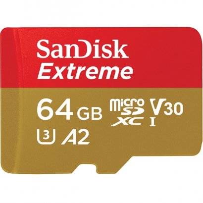 SanDisk 64GB Extreme microSDXC Card SDSQXA2-064G-AN6MA