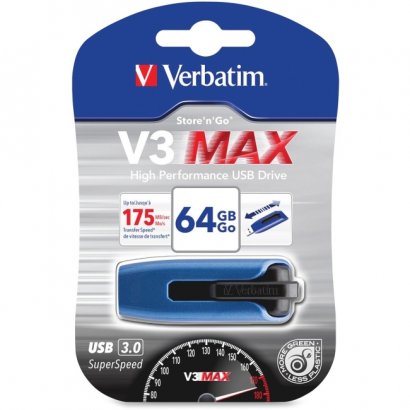 Verbatim 64GB Store 'n' Go USB 3.0 Flash Drive 49807