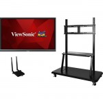 Viewsonic 65" ViewBoard 4K Ultra HD Interactive Flat Panel Bundle IFP6550-E2