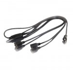 C2G 6ft 16 AWG 1-to-2 Power Cord Splitter (1 NEMA 5-15P to 2 NEMA 5-15R) 29807